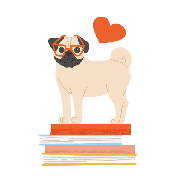 perro-con-libros